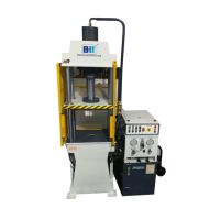 Four Pillar Hydraulic Press Safety Guards | CE Certified Protection with Light Curtains, Two-Hand Control for Safe Industrial Pressing